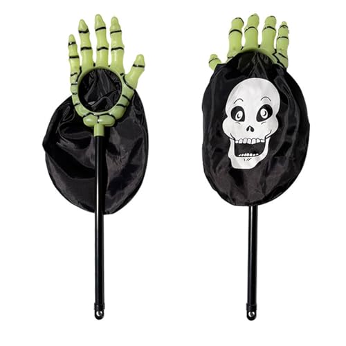 KXKJRYB Halloween-Süßigkeiten-Tasche für Kinder, Kürbis-Süßigkeiten-Tragetasche mit Geister-Handgriff, wiederverwendbarer Jack-O'-Lantern-Süßigkeiten-Halter für Halloween-Partygeschenke und KXKJRYB Halloween-Süßigkeiten-Tasche für Kinder, Kürbis-Süßigkeiten-Tragetasche mit Geister-Handgriff, wiederverwendbarer Jack-O'-Lantern-Süßigkeiten-Halter für Halloween-Partygeschenke und von KXKJRYB