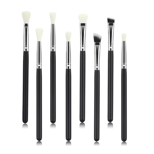 8 Stücke Make -up Pinsel Set Lidschatten Augenbrauenpinsel Make -up Pinsel von KXQYIKYI