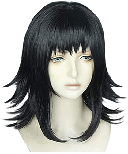 Anime Cosplay -Perücken, Makomo Cosplay -Perücke für Dämon -Slayer -Requisitenzubehör mit kostenloser Perücke Kappe von KXQYIKYI