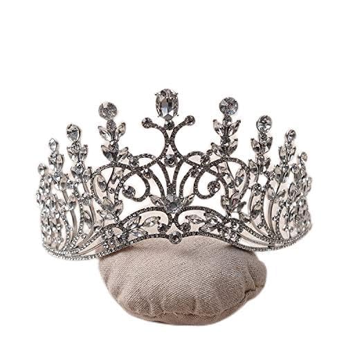 Diamond Tiara Wunderschönes glänzendes silbergepacktes Kristallbraut Tiara Hochzeit Diamant Schönheit Kronstopf Stirnband Braut Haarzubehör Tiara Tiara Diamond Tiara Wunderschönes glänzendes silbergepacktes Kristallbraut Tiara Hochzeit Diamant Schönheit Kronstopf Stirnband Braut Haarzubehör Tiara Tiara von KXQYIKYI