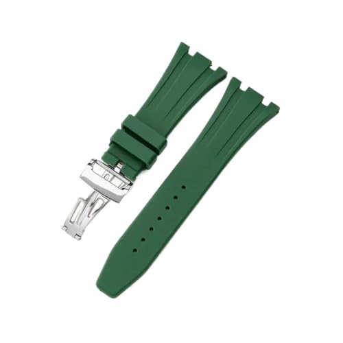 Fit für Seiko AP Royal Oak Watch Armband Silikon Orange Grün Blau 15400/26331/15500 wasserdichte Männer Frauen Gummi 28mm Uhren Bänder 28mm Uhrenbänder Fit für Seiko AP Royal Oak Watch Armband Silikon Orange Grün Blau 15400/26331/15500 wasserdichte Männer Frauen Gummi 28mm Uhren Bänder 28mm Uhrenbänder von KXQYIKYI