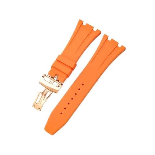 Fit für Seiko AP Royal Oak Watch Armband Silikon Orange Grün Blau 15400/26331/15500 wasserdichte Männer Frauen Gummi 28mm Uhren Bänder 28mm Uhrenbänder Fit für Seiko AP Royal Oak Watch Armband Silikon Orange Grün Blau 15400/26331/15500 wasserdichte Männer Frauen Gummi 28mm Uhren Bänder 28mm Uhrenbänder von KXQYIKYI