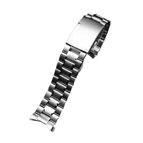 Fit für Seiko Timex Bürger gebogenes Ende Edelstahlgurt Männer 20mm 22 mm Metall Uhren -Uhr -Uhr -Kettenarmband Fit für Seiko Timex Bürger gebogenes Ende Edelstahlgurt Männer 20mm 22 mm Metall Uhren -Uhr -Uhr -Kettenarmband von KXQYIKYI