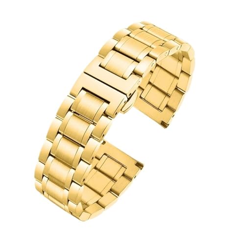 Fit für Seiko Timex Bürger gebogenes Ende Edelstahlgurt Männer 20mm 22 mm Metall Uhren -Uhr -Uhr -Kettenarmband von KXQYIKYI