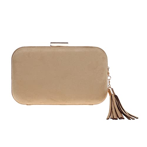 Frauen Abendtaschen Fashion Velvet Lady Schulter Geldbeutel Trasel weibliche Party Hochzeitskupplungen (D) von KXQYIKYI
