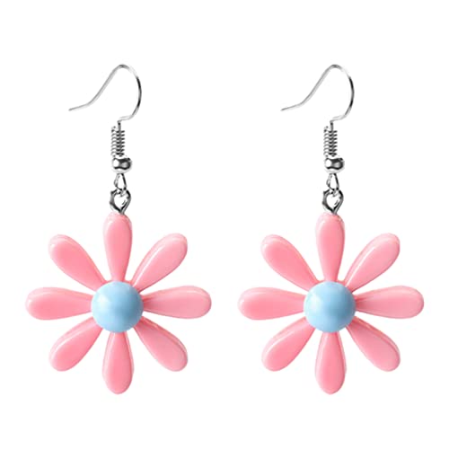 Frauen Gänseblümchen Form Ohrringe Acrylheize Ohrring Hawaii Blume Wildlily Dangle Ohrschmuck Frauen Gänseblümchen Form Ohrringe Acrylheize Ohrring Hawaii Blume Wildlily Dangle Ohrschmuck von KXQYIKYI