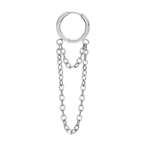 Hölzer Ohrringe Kette Drop Hochzeit Boho Party Hoop Ohrring für Frauen Piercing von KXQYIKYI