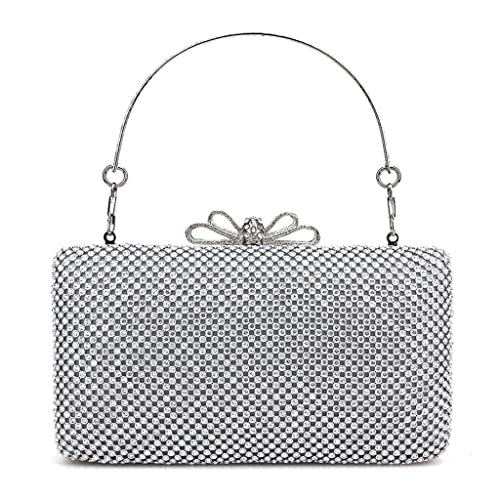 KXQYIKYI Bug Metal Evening Bags mit Diamonds Day Clutch Party Schulterkette Handtaschen Geldbeutel (D) von KXQYIKYI