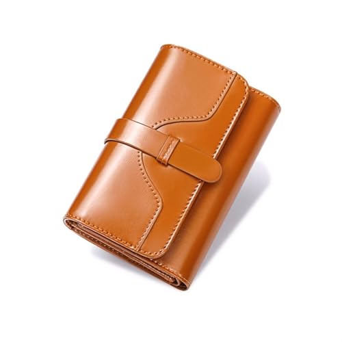 KXQYIKYI Business Brieftaschen Frauen Cowide Geldbörsen Kartenhüllen blockieren Brieftaschen Ledergeldklammern (Größe: Blau) von KXQYIKYI