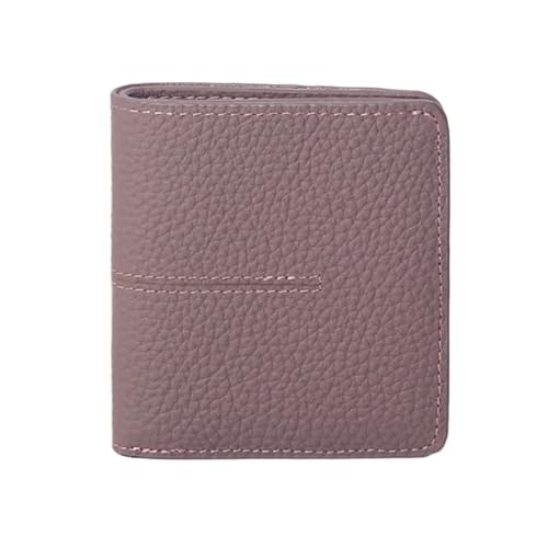 KXQYIKYI Damen echte Lederbrieftaschen Cowide Money Clips Karten Karten Münzbeutel (Größe: lila) von KXQYIKYI
