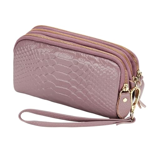 KXQYIKYI Frauen Geldbörsen Brieftaschen Handtaschen echte Lederabendsäcke Münzbeutel Beutel Visitenkartenhüllen (Größe: Blau) von KXQYIKYI