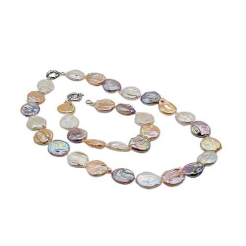 KXQYIKYI Frauen Halsketten Charme Regenbogen Barock Perle Set Ladies Halskette Armband Natures Perle Silbermünze Form weiß lila Farbe Hochzeit Schmuck Schmuck KXQYIKYI Frauen Halsketten Charme Regenbogen Barock Perle Set Ladies Halskette Armband Natures Perle Silbermünze Form weiß lila Farbe Hochzeit Schmuck Schmuck von KXQYIKYI