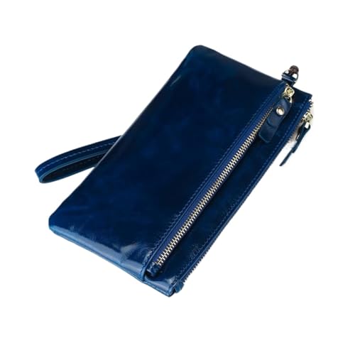 KXQYIKYI Handtaschen Geldclips Frauen Visitenkarten Koffer Brieftaschen echte Ledermünzbeutel (Größe: Gelb) von KXQYIKYI