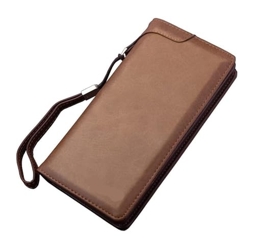KXQYIKYI Herren Brieftasche Mode Lange Handtasche Multifunktional Reißverschlussbeutel große Kapazitätskupplung von KXQYIKYI