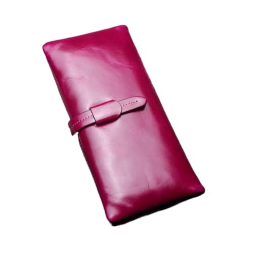 KXQYIKYI Leder Lange Geldclips Frauen Kauflatten Geldbörsen Visitenkarte Koffer blockieren Brieftaschen Handtaschen Geldbörsen (Größe: Gelb) von KXQYIKYI