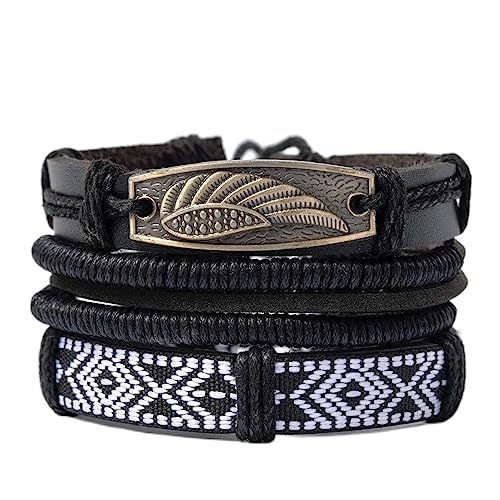 KXQYIKYI Leder -String -Armband Männer- und Frauen -geflochtene Armbänder KXQYIKYI Leder -String -Armband Männer- und Frauen -geflochtene Armbänder von KXQYIKYI
