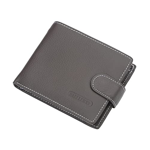 KXQYIKYI Männer Brieftaschen Kuhleder kurzer Reißverschluss Hasp von KXQYIKYI