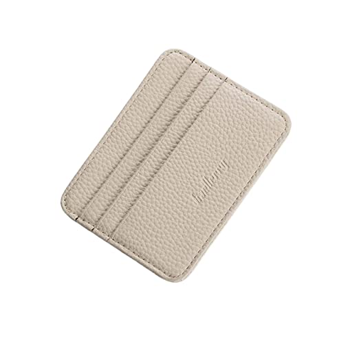 KXQYIKYI Männer Kartenhalter Leder Lichee Muster Brieftasche von KXQYIKYI