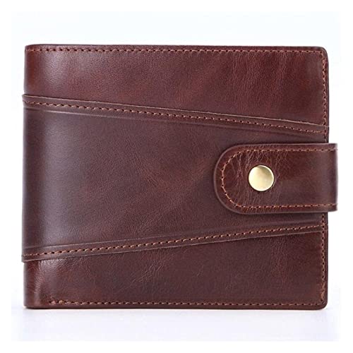 KXQYIKYI Mann Brieftaschen Bag Geldbörse Falten Sie Anti -Diebstahl -Visitenkartenhalter Taschen -ID -Tasche Vertikale Brieftasche Männer von KXQYIKYI