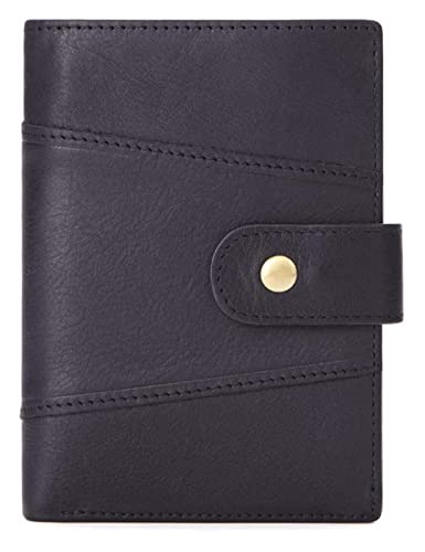 KXQYIKYI Mann Brieftaschen Bag Geldbörse Falten Sie Anti -Diebstahl -Visitenkartenhalter Taschen -ID -Tasche Vertikale Brieftasche Männer von KXQYIKYI