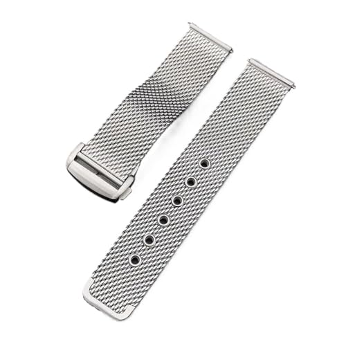 KXQYIKYI Mesh Edelstahlriemen 20mm 22 mm Fit für Omega 007 Seamaster Diver 300 Uhrenband Männer Metall Klappe Schnalle Watchband Armband KXQYIKYI Mesh Edelstahlriemen 20mm 22 mm Fit für Omega 007 Seamaster Diver 300 Uhrenband Männer Metall Klappe Schnalle Watchband Armband von KXQYIKYI