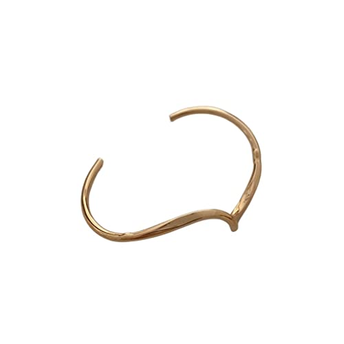 KXQYIKYI Metall Geometrische überlappende Acetatharzmanschettenarmband Frauen Schmuck (Größe: 1) von KXQYIKYI