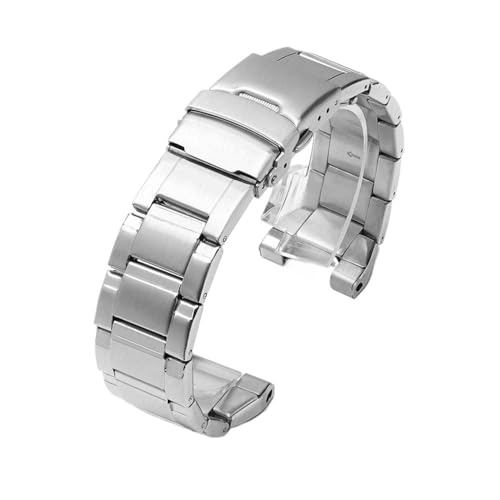 KXQYIKYI Riemenanpassung für GST-W300/400G B100 S310 S120 S110 W110 Männer Edelstahl Metall Ersatz-Uhren-Band Armband Kette von KXQYIKYI
