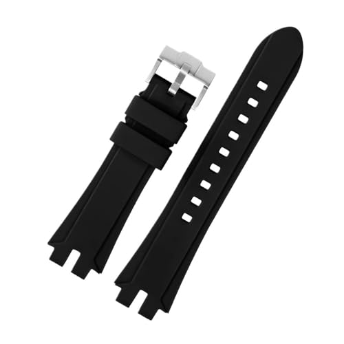 KXQYIKYI Silicon Watchband Fit für Mountaineering Uhrengurt PRW-3000 3100 6000 6100y Harz für Männer Gummi-Armband Armband von KXQYIKYI