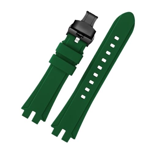 KXQYIKYI Silicon Watchband Fit für Mountaineering Uhrengurt PRW-3000 3100 6000 6100y Harz für Männer Gummi-Armband Armband von KXQYIKYI