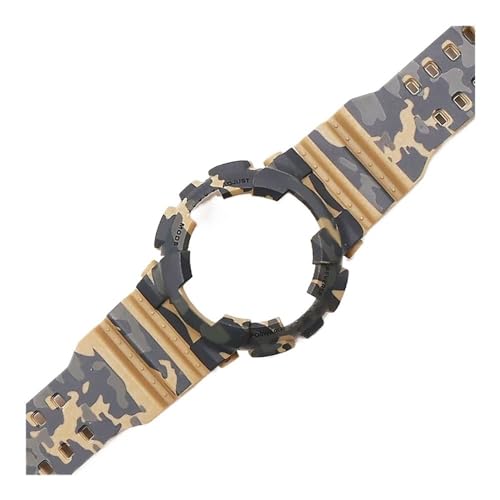 KXQYIKYI Uhrzubehör für G-Shock-Tarnharz für GA-110 100 120 GD-100-Gurt-Uhren-Hülle Männer und Frauen Sportgurt geeignet von KXQYIKYI