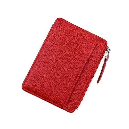 Kartenhalter Ladies Coin Purse Coin Clip Tragbares kleines Brieftasche für Ausgehen (Argento, 12 * 9 cm) von KXQYIKYI