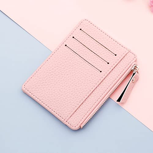 Kartenhalter Ladies Coin Purse Coin Clip Tragbares kleines Brieftasche für Ausgehen (Argento, 12 * 9 cm) von KXQYIKYI