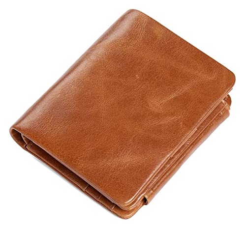 Mann Brieftasche Anti Diebstahl Faltbare Reißverschluss Handtasche männliche Visitenkartenhalter Brieftasche für Männer von KXQYIKYI