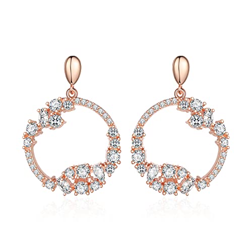 Ohrring rund eingelegtes Kristallheizt elegantes Temperament Exquisit Ladies Juwely Women Ohrringe Ohrring rund eingelegtes Kristallheizt elegantes Temperament Exquisit Ladies Juwely Women Ohrringe von KXQYIKYI