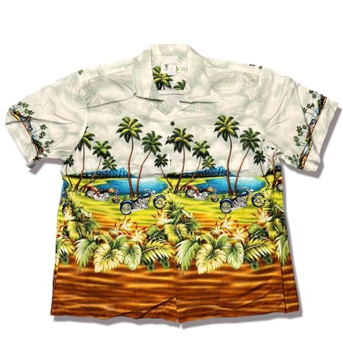 KY´s Original Hawaiihemd, Kurzarm, Herren, Motorräder Brustdruck, XXL KY´s Original Hawaiihemd, Kurzarm, Herren, Motorräder Brustdruck, XXL von KY's International