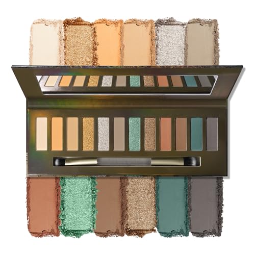 KYDA 12 Color Matte Eyeshadow Palette, Creamy & Blendable Contouring Eye Shadows, Highly Pigmented Long Lasting Eye Makeup Palette for Natural Makeup KYDA 12 Color Matte Eyeshadow Palette, Creamy & Blendable Contouring Eye Shadows, Highly Pigmented Long Lasting Eye Makeup Palette for Natural Makeup von KYDA