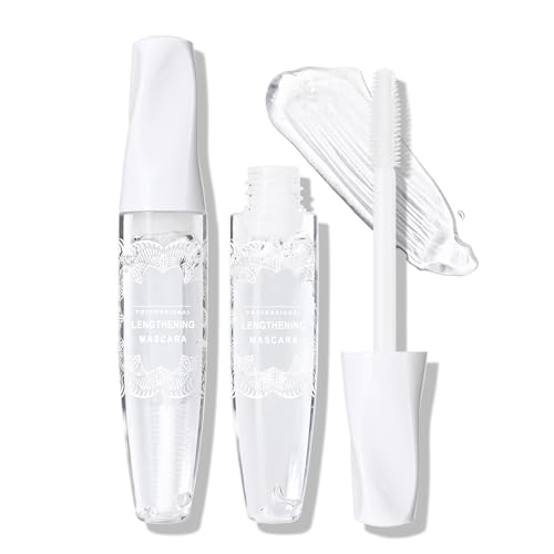KYDA Klarer Mascara Wimperngrundierung, Hydratisierender, Dünner und Leichter Clear Mascara für Wimpern und Augenbrauen, Natürliche Wimpernpflegegrundierung - Vegan, grausam-frei von KYDA
