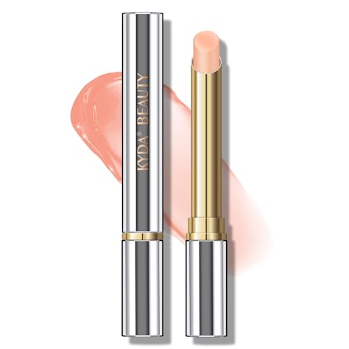KYDA Tinted Lip Balm, Hydrating Sheer Formula Lip Balm, Natural Glossy Finish, Lasting Moisturizing Lip Care Balm for Dry Lips,Peach Candy von KYDA