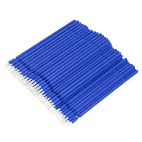 Micro Applicator Pinsel Einweg für Zahnpflegebürsten Wimpern Erweiterung Mascara Zauberstäbe Blau 100pcs Schönheitsausrüstung von KYEQATY