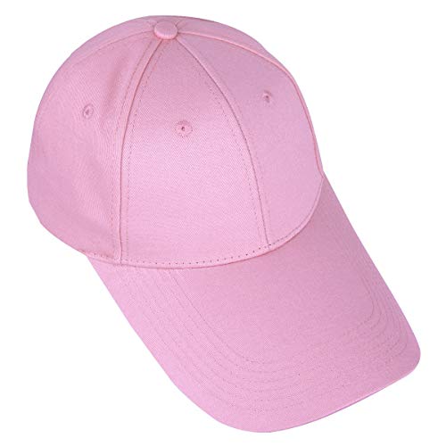 KYEYGWO Baumwolle Baseball Cap für Herren und Damen, Classic Verstellbar Baseballkappe Einfarbig Casual Mützen von KYEYGWO