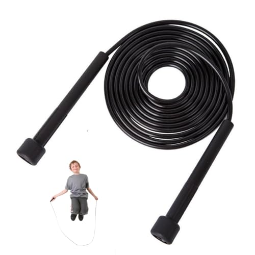 KYLOS Springseil Verstellbares Für Speed Skipping, Pvc Springseil Erwachsene Fitness Für Damen, Herren Und Kinder, 2,8M Leichtes Springseil von KYLOS
