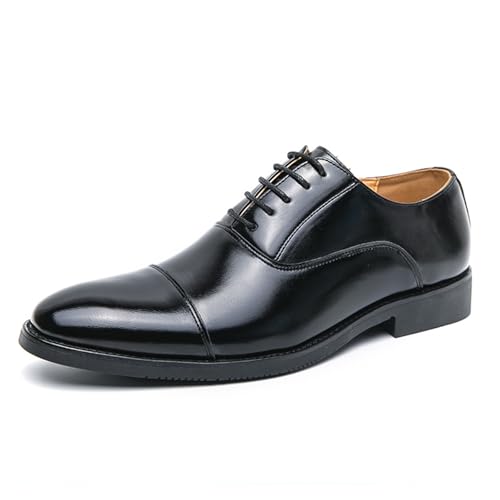 KYOESCAI Herren Anzugschuhe Hochzeitsschuh Klassischer Business Derby Oxford Schuhe Schnürhalbschuhe,Schwarz,48 EU KYOESCAI Herren Anzugschuhe Hochzeitsschuh Klassischer Business Derby Oxford Schuhe Schnürhalbschuhe,Schwarz,48 EU von KYOESCAI