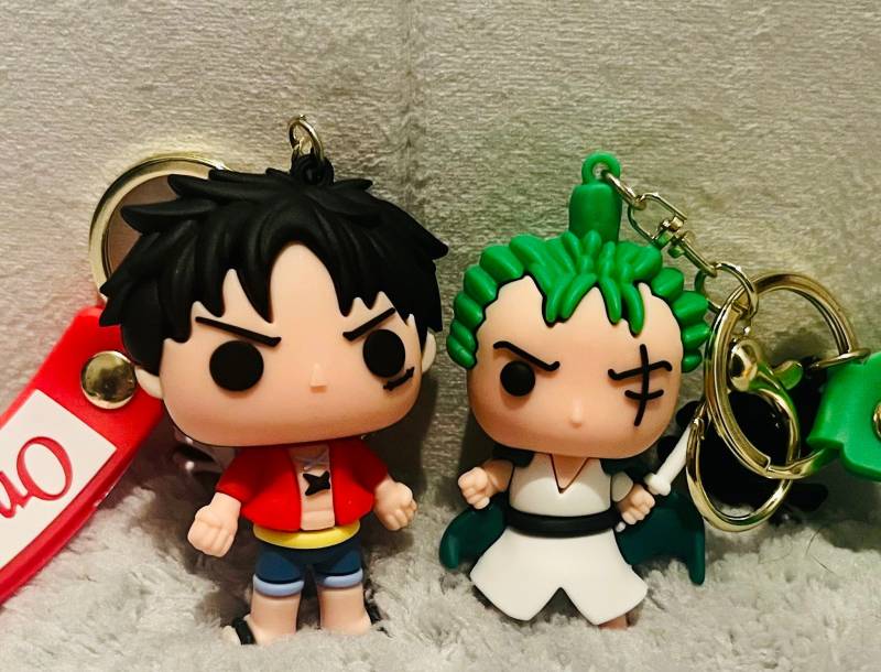 Schlüsselanhänger Winnie Tigger Onepiece Zorro Ruffy von KYRAMakeItShine