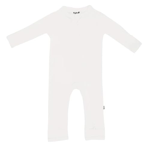 KYTE BABY Unisex-Strampler aus Bambus mit Reißverschluss, Viskose, Wolke, 3–6 Monate von KYTE BABY