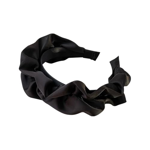 Stirnband, Haarband, breite Stirnbänder, gefaltete Haarbänder mit hohem Schädelkamm, rutschfeste, matte Haarspangen Stirnband, Haarband, breite Stirnbänder, gefaltete Haarbänder mit hohem Schädelkamm, rutschfeste, matte Haarspangen von KYUEPONG