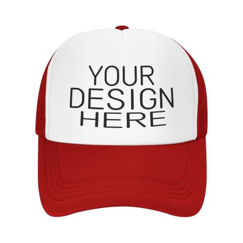 KYZMZBulk Custom Hats Custom Trucker Hat Fügen Sie Ihr Logo Bild Text hinzu Custom Baseball Cap von KYZMZ