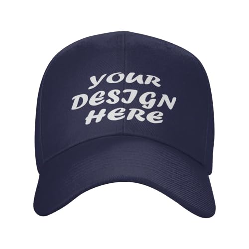 KYZMZC Custom Baseball Caps Entwerfen Sie Ihre eigene Mütze Fügen Sie Foto Text Logo Personalisierte Baseball Cap Personalisierte Baseballkappe von KYZMZ