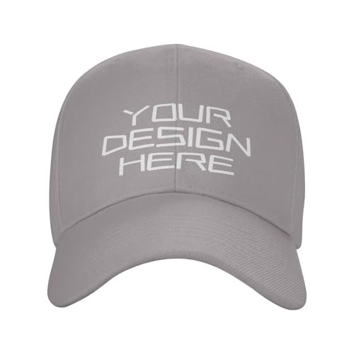 KYZMZC Custom Hat Ihr Design Hier,Custom Trucker Hat Entwerfen Sie Ihren eigenen klassischen Unisex-Trucker-Hut von KYZMZ