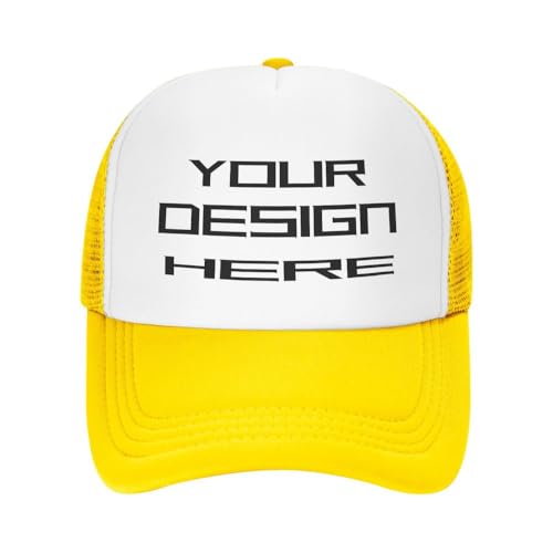KYZMZC Custom Hats Designen Sie Ihre eigene, personalisierte Trucker-Mütze in großen Mengen für Männer und Frauen, Stellen Sie Ihre eigene, individuelle Baseballkappe her von KYZMZ