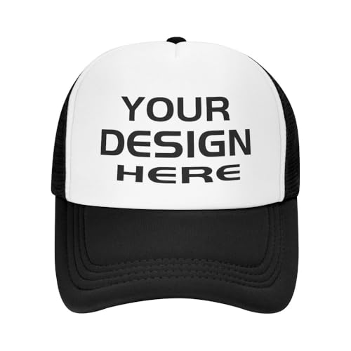 KYZMZC Custom Hats Designen Sie Ihre eigene, personalisierte Trucker-Mütze in großen Mengen für Männer und Frauen, Stellen Sie Ihre eigene, individuelle Baseballkappe her von KYZMZ